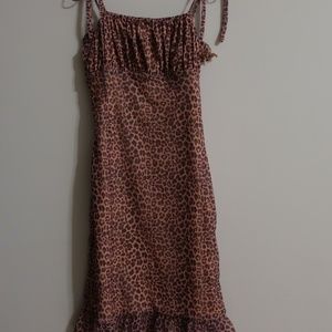 Tiger Mist leopard print dress